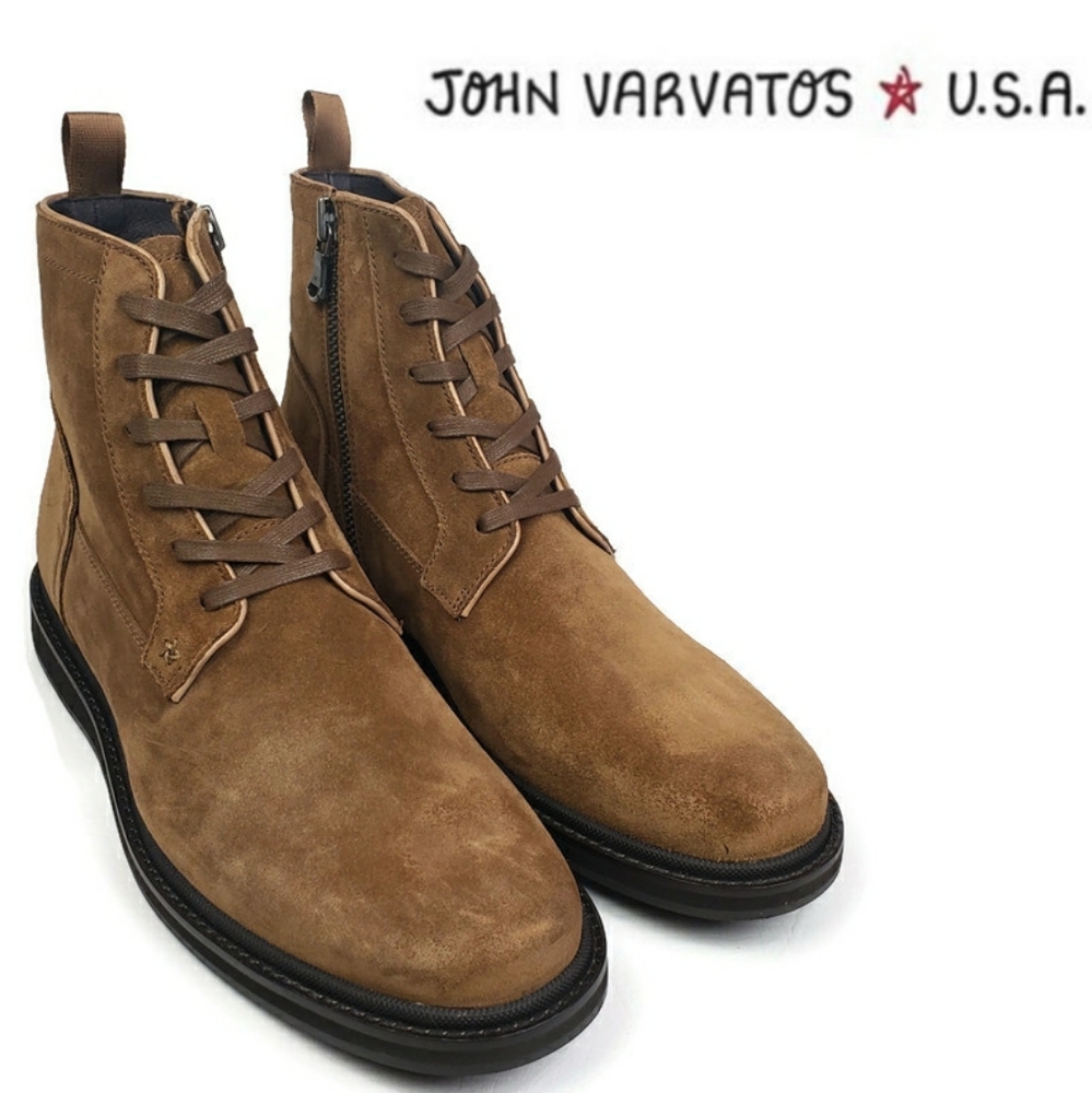 John Varvatos Star USA - Star Suede Lug Boot